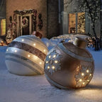 Esfera Inflable de Navidad – Diseño Resistente y Iluminación Festiva para Exteriores-Home Decor-Hogar88-Hogar88