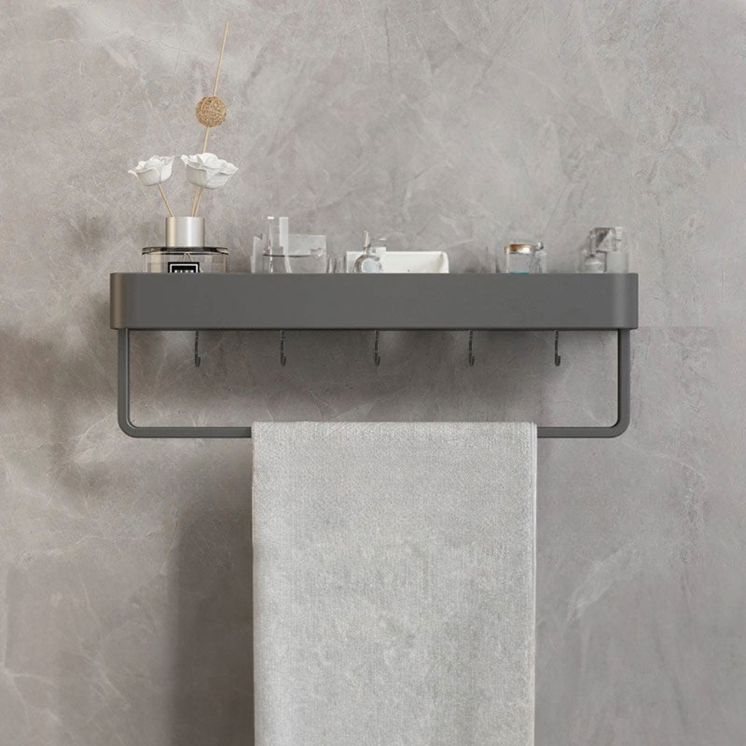 Estante de Pared para Baño – Diseño Elegante y Organización Moderna-Wall-Mounted Caddies-Hogar88-Hogar88