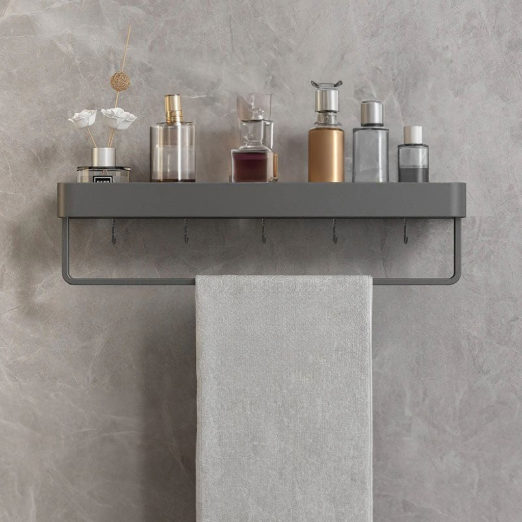 Estante de Pared para Baño – Diseño Elegante y Organización Moderna-Wall-Mounted Caddies-Hogar88-Hogar88