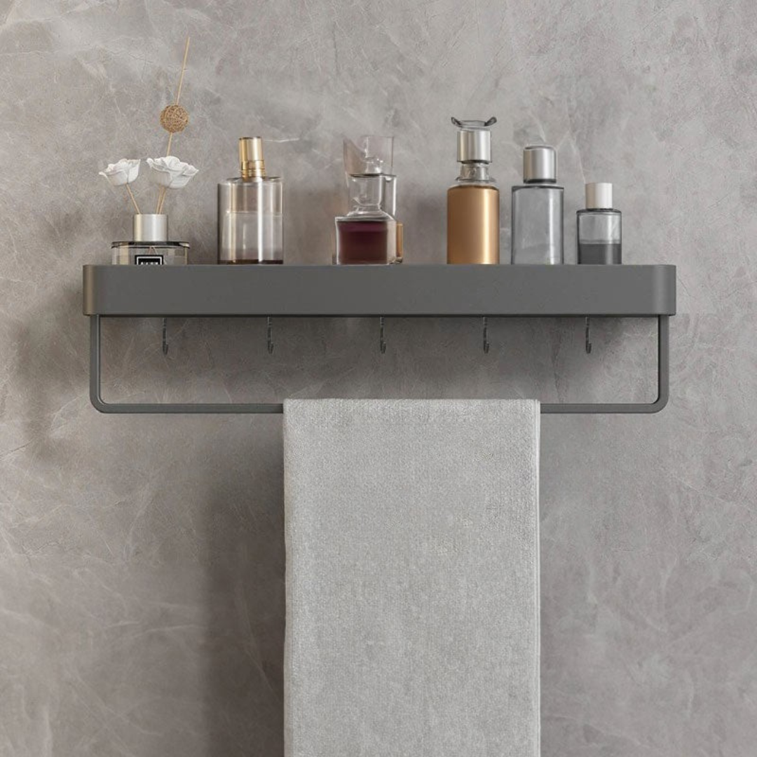 Estante de Pared para Baño – Diseño Elegante y Organización Moderna-Wall-Mounted Caddies-Hogar88-Hogar88