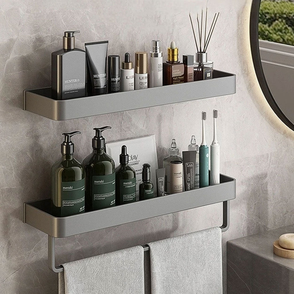 Estante de Pared para Baño – Diseño Elegante y Organización Moderna-Wall-Mounted Caddies-Hogar88-Hogar88