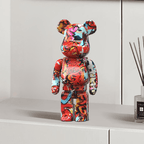 Figura Decorativa de Oso Colorido – Diseño Moderno y Toque Divertido para el Hogar-Home Decor-Hogar88-C-Hogar88
