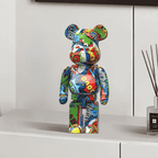 Figura Decorativa de Oso Colorido – Diseño Moderno y Toque Divertido para el Hogar-Home Decor-Hogar88-G-Hogar88