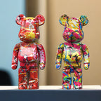 Figura Decorativa de Oso Colorido – Diseño Moderno y Toque Divertido para el Hogar-Home Decor-Hogar88-Hogar88