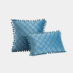 Funda de Cojín con Costura Diamante – Elegancia Texturizada-Chair & Sofa Cushion Covers-Hogar88-Hogar88