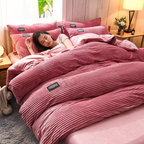 Funda de Manta de Terciopelo Suave y Cálido para Invierno – Acolchada, Elegante y Confortable-Bedding-Hogar88-Hogar88