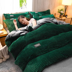 Funda de Manta de Terciopelo Suave y Cálido para Invierno – Acolchada, Elegante y Confortable-Bedding-Hogar88-Hogar88