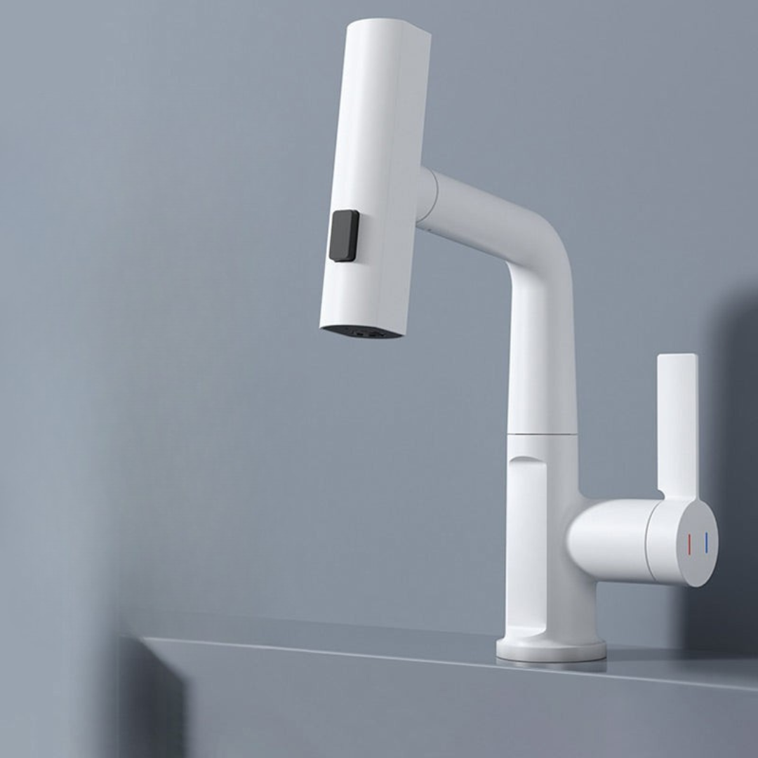 Grifo Flexible con Pantalla LED – Diseño Giratorio y Extensible-Kitchen Sink Faucets-Hogar88-Hogar88