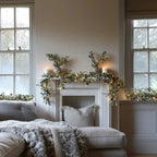 Guirnalda LED de Olivo Decorativa – Luz Cálida Natural Interior-Artificial Non-Flowering Plants-Hogar88-Hogar88