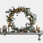 Guirnalda LED de Olivo Decorativa – Luz Cálida Natural Interior-Artificial Non-Flowering Plants-Hogar88-Hogar88