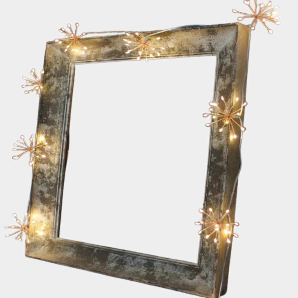 Guirnalda Luminosa Starburst de Cobre – Luz Cálida Decorativa-Light Ropes & Strings-Hogar88-Batería-Hogar88