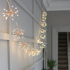Guirnalda Luminosa Starburst de Cobre – Luz Cálida Decorativa-Light Ropes & Strings-Hogar88-Rojo-Hogar88