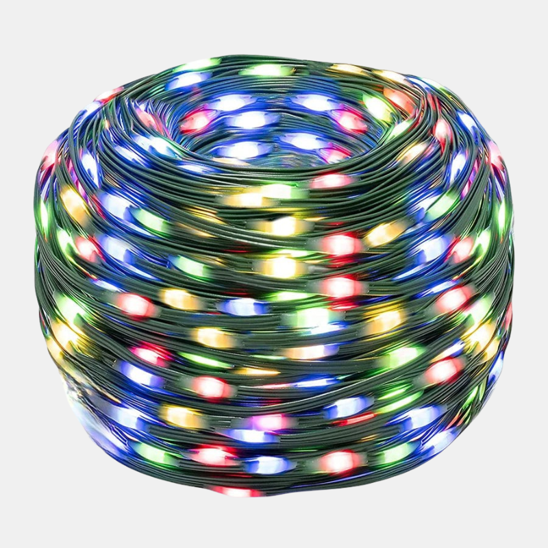 Guirnalda de Luces LED Impermeable – Iluminación Multicolor para Jardín y Terraza-Lighting-Hogar88-Multicolor-10M 100 LED's-Hogar88