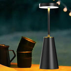 Lámpara de Mesa Inalámbrica – Iluminación Moderna con Toque Táctil