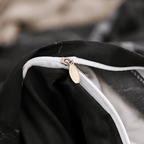 Juego de Ropa de Cama Mármol Negro Elegante – Diseño Moderno Sofisticado-Bedding Set-Hogar88-Hogar88