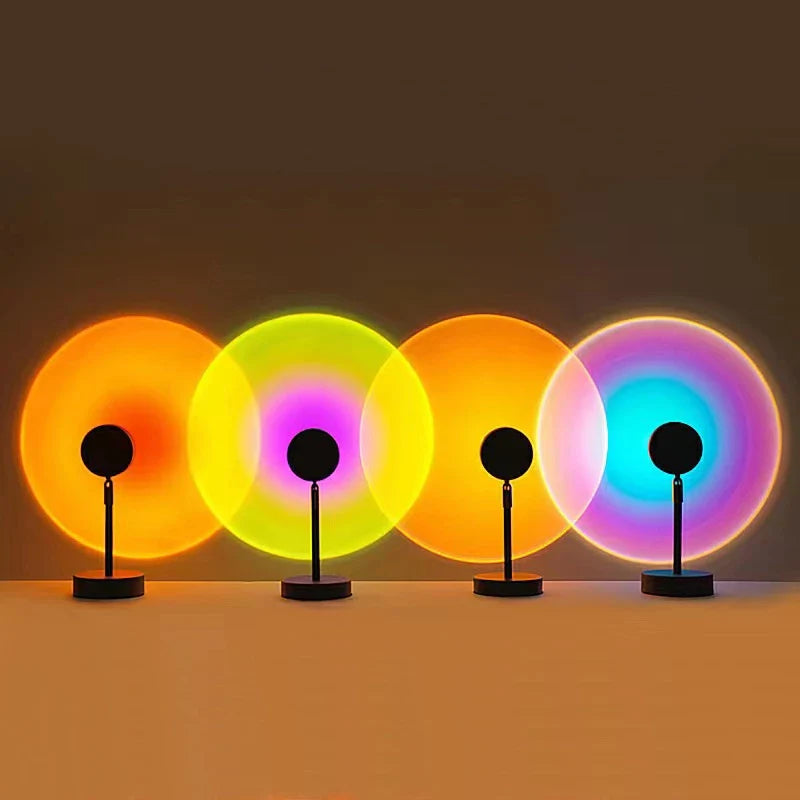 Lámpara Atardecer – Iluminación Cálida y Decoración Moderna para Hogar-Decorative Table Lamps-Hogar88-Hogar88