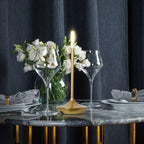 Lámpara Candelabro Nórdica Recargable de Aleación Metálica – Moderna, Elegante y Minimalista-Lamp-Hogar88-Hogar88