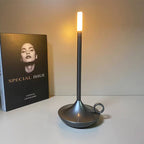 Lámpara Candelabro Nórdica Recargable de Aleación Metálica – Moderna, Elegante y Minimalista-Lamp-Hogar88-Hogar88