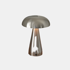 Lámpara Champiñón – Iluminación Divertida y Moderna para Decoración de Hogar-Table Lamps-Hogar88-Plata-Hogar88
