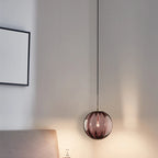 Lámpara Colgante Esférica de Vidrio – Iluminación Decorativa Moderna-Ceiling Light Fixtures-Hogar88-Hogar88