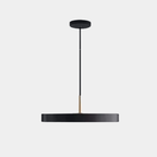 Lámpara Colgante LED de Disco – Luz Regulable para Ambientes Modernos-Ceiling Light Fixtures-Hogar88-Negro-Blanco frío-23cm-Hogar88