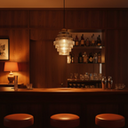 Lámpara Colgante LED de Estilo Nórdico Retro – Hierro y Vidrio para un Ambiente Elegante y Sofisticado-Pendant Lamp-Hogar88-Hogar88