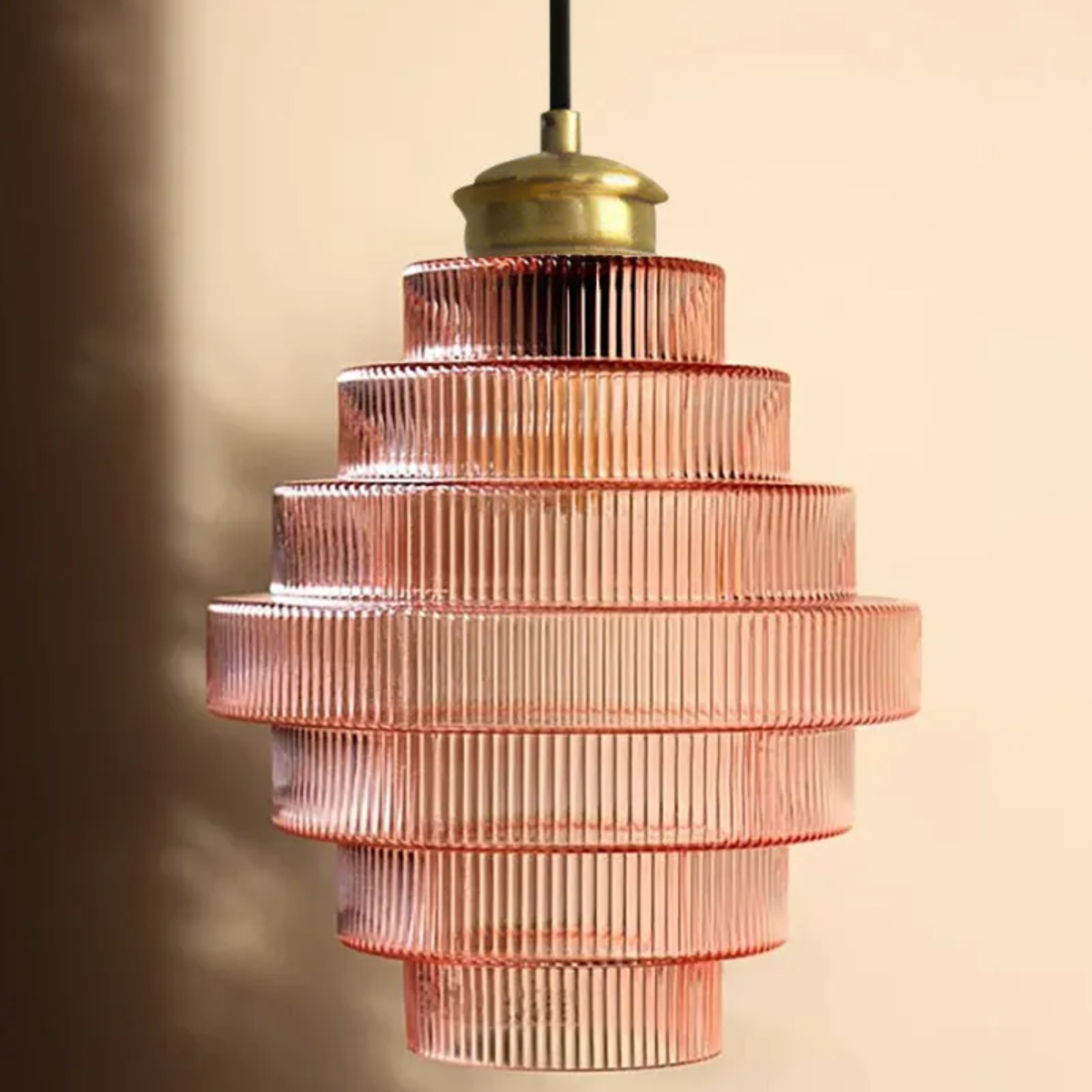 Lámpara Colgante LED de Estilo Nórdico Retro – Hierro y Vidrio para un Ambiente Elegante y Sofisticado-Pendant Lamp-Hogar88-Hogar88