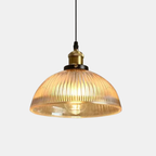 Lámpara Colgante Moderna – Iluminación Elegante para Decoración de Hogar-Ceiling Lamps-Hogar88-Media Luna Ámbar 31cm-Hogar88