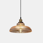 Lámpara Colgante Moderna – Iluminación Elegante para Decoración de Hogar-Ceiling Lamps-Hogar88-Oval Ámbar 31cm-Hogar88