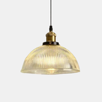 Lámpara Colgante Moderna – Iluminación Elegante para Decoración de Hogar-Ceiling Lamps-Hogar88-Transparente Media Luna 25cm-Hogar88