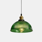 Lámpara Colgante Moderna – Iluminación Elegante para Decoración de Hogar-Ceiling Lamps-Hogar88-Verde Media Luna 25cm-Hogar88