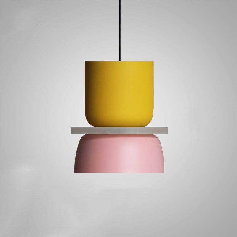 Lámpara Colgante Nórdica Macaron – Toque Moderno y Colorido-Ceiling Light Fixtures-Hogar88-Hogar88