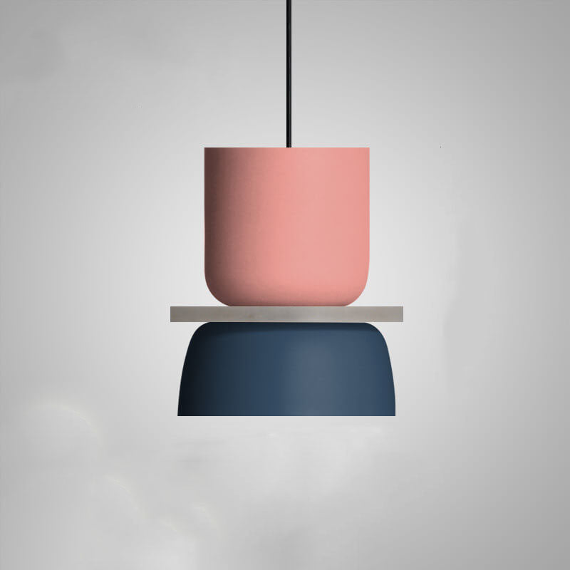 Lámpara Colgante Nórdica Macaron – Toque Moderno y Colorido-Ceiling Light Fixtures-Hogar88-Hogar88