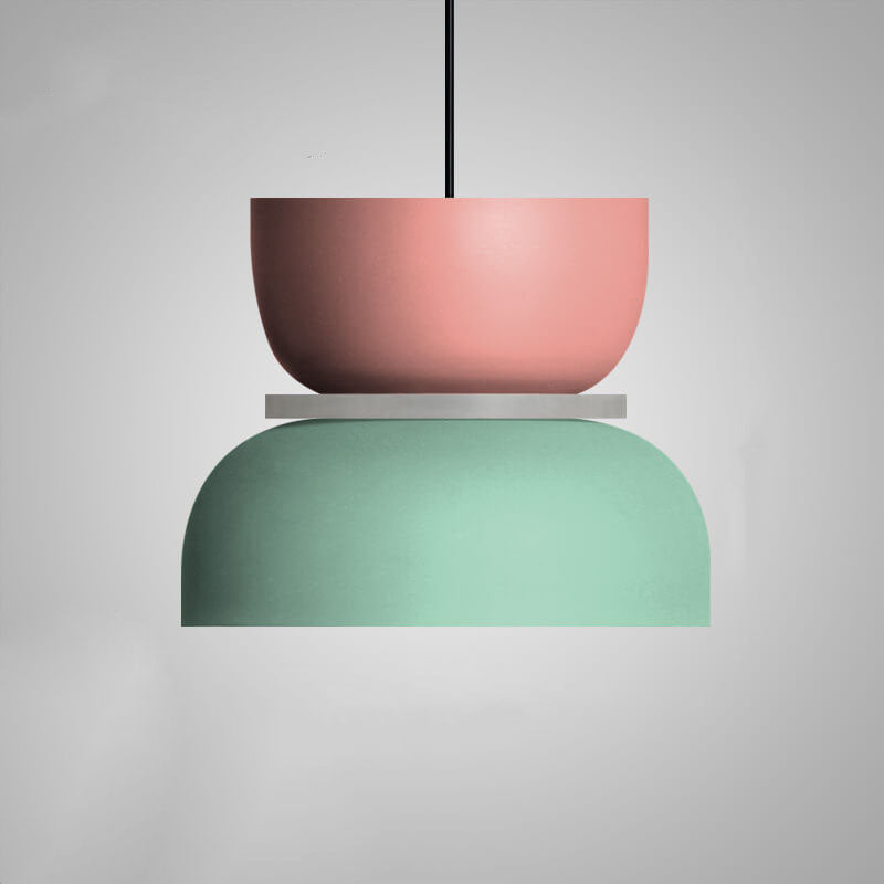 Lámpara Colgante Nórdica Macaron – Toque Moderno y Colorido-Ceiling Light Fixtures-Hogar88-Hogar88