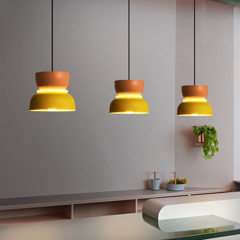 Lámpara Colgante Nórdica Macaron – Toque Moderno y Colorido-Ceiling Light Fixtures-Hogar88-Hogar88