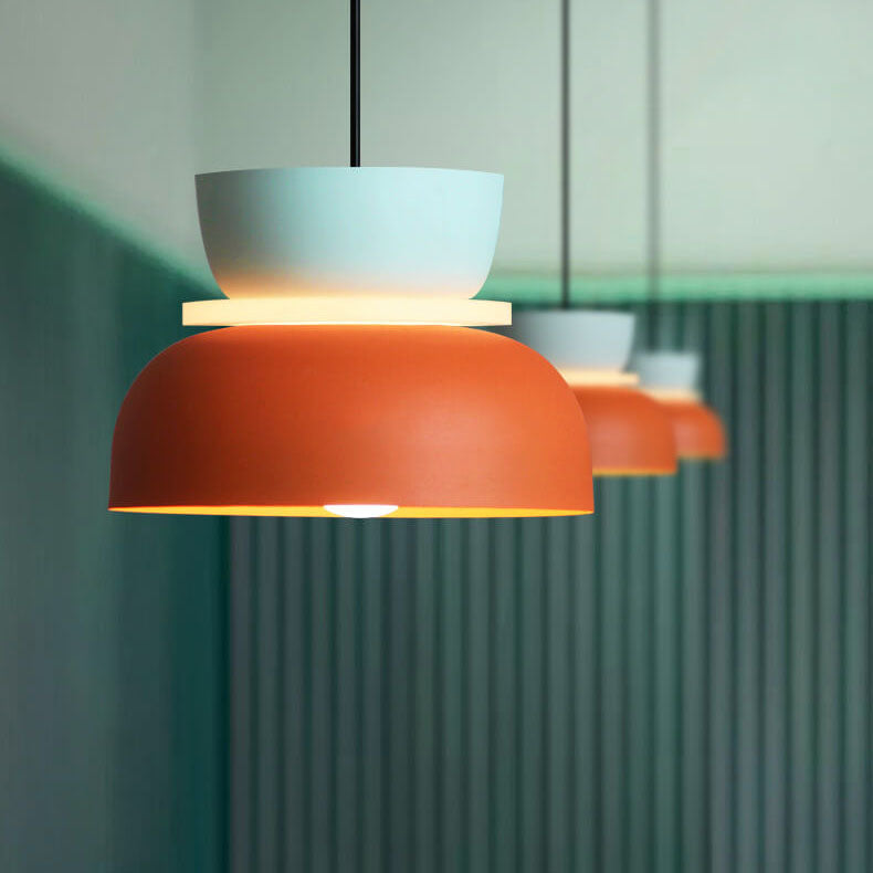 Lámpara Colgante Nórdica Macaron – Toque Moderno y Colorido-Ceiling Light Fixtures-Hogar88-Hogar88