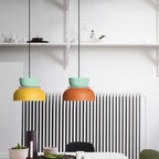 Lámpara Colgante Nórdica Macaron – Toque Moderno y Colorido-Ceiling Light Fixtures-Hogar88-Hogar88