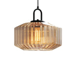 Lámpara Colgante Nórdica de Cristal – Diseño Retro para Interiores-Ceiling Light Fixtures-Hogar88-Hogar88