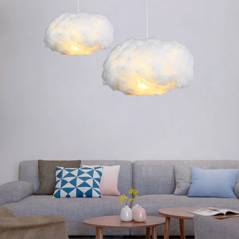 Lámpara Colgante Nube – Luz Suave Decorativa para Interiores-Ceiling Light Fixtures-Hogar88-Hogar88