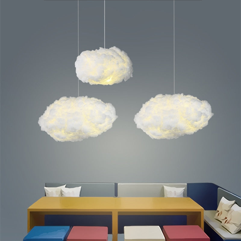 Lámpara Colgante Nube – Luz Suave Decorativa para Interiores-Ceiling Light Fixtures-Hogar88-Hogar88