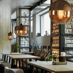 Lámpara Colgante Retro de Cristal – Iluminación Moderna Nórdica-Ceiling Light Fixtures-Hogar88-Hogar88