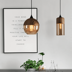 Lámpara Colgante Retro de Cristal – Iluminación Moderna Nórdica-Ceiling Light Fixtures-Hogar88-Hogar88