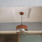 Lámpara Colgante Retro de Cristal – Iluminación Moderna Nórdica-Ceiling Light Fixtures-Hogar88-Hogar88