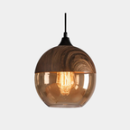 Lámpara Colgante Retro de Cristal – Iluminación Moderna Nórdica-Ceiling Light Fixtures-Hogar88-Hogar88