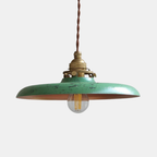Lámpara Colgante Rústica Industrial – Iluminación Moderna y Estilo Vintage para Hogar-Ceiling Lamps-Hogar88-Verde-Hogar88