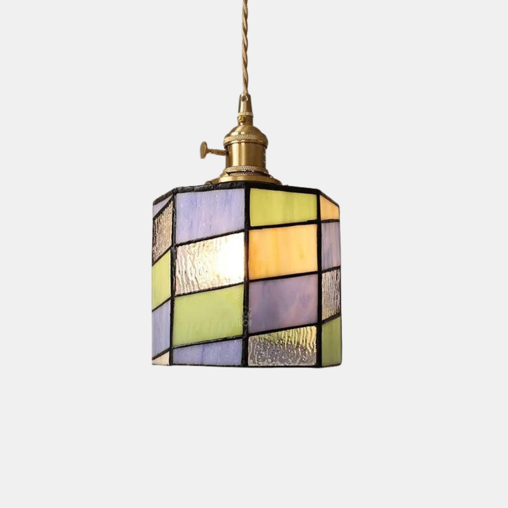 Lámpara Colgante Vintage París – Iluminación Elegante y Estilo Clásico para Hogar-Ceiling Lamps-Hogar88-Colorido 22cm-Hogar88