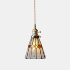 Lámpara Colgante Vintage París – Iluminación Elegante y Estilo Clásico para Hogar-Ceiling Lamps-Hogar88-Cristal 15cm-Hogar88