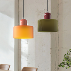 Lámpara Colgante de Cristal Creativa Estilo Bauhaus – Moderna, Artística y Sofisticada-Lamp-Hogar88-Hogar88