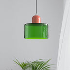 Lámpara Colgante de Cristal Creativa Estilo Bauhaus – Moderna, Artística y Sofisticada-Lamp-Hogar88-Hogar88