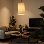 Lámpara Colgante de Papel – Diseño Nórdico y Luz Suave-Ceiling Light Fixtures-Hogar88-Hogar88